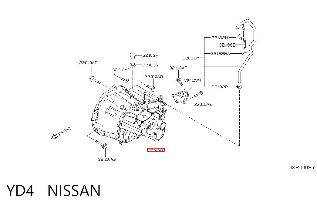 YD4 Nissan/Infiniti МКПП