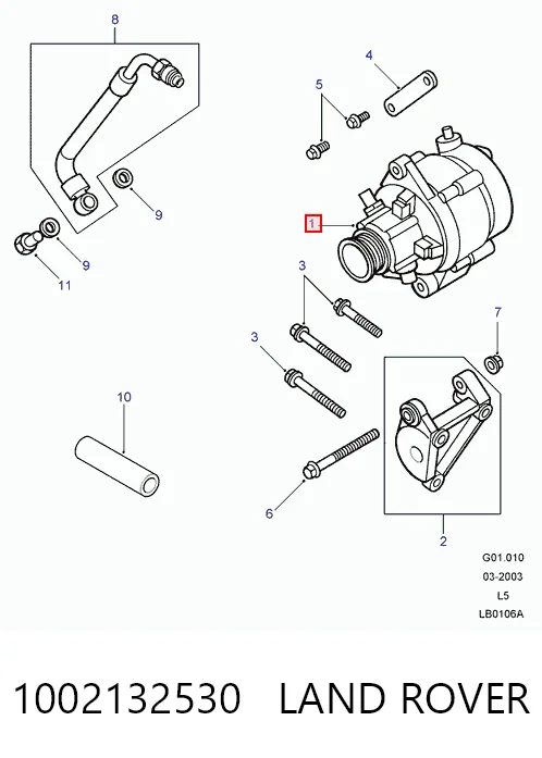 Генератор автомобільний ASR JA1710IR