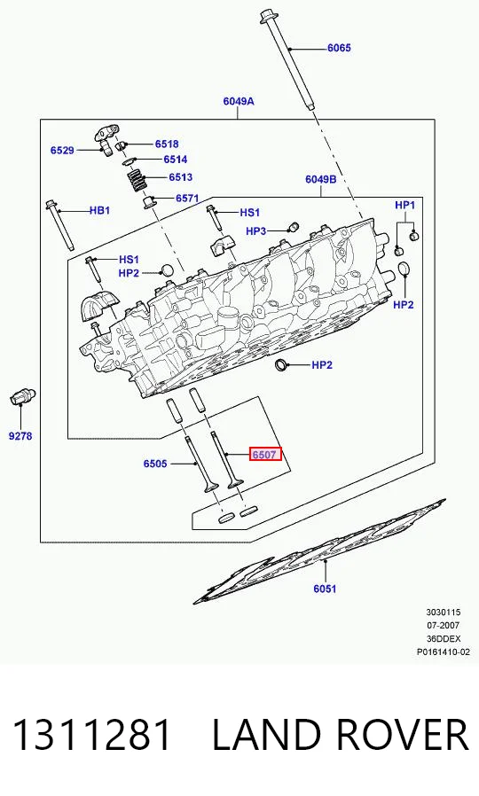 Клапан впускний Gieffe 2270SCR ціна, від 7.17 USD