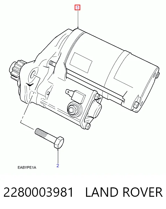 Стартер F032113928 Cargo