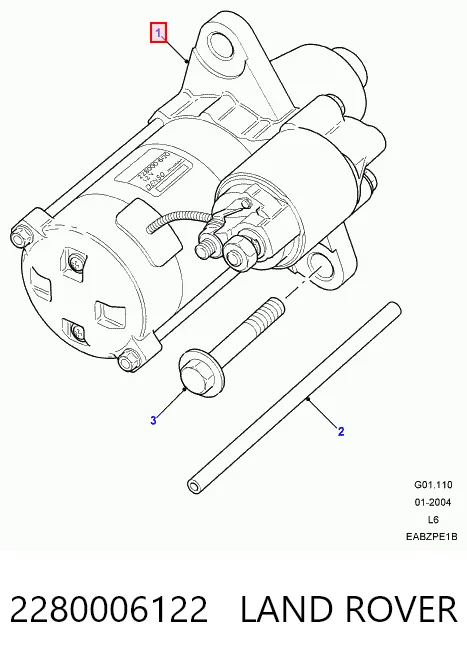 Купити NAD101420 Britpart Стартер
