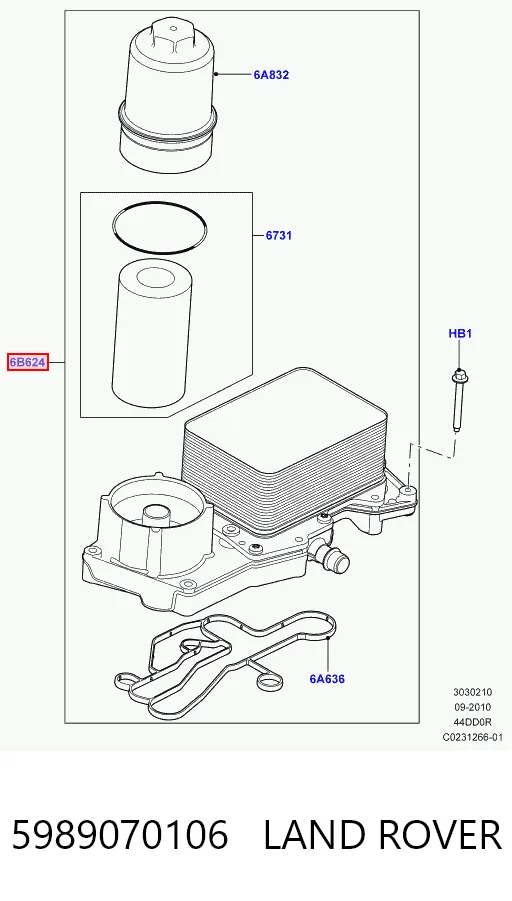 Корпус масляного фільтра AND 30115131 ціна, від 204.65 USD