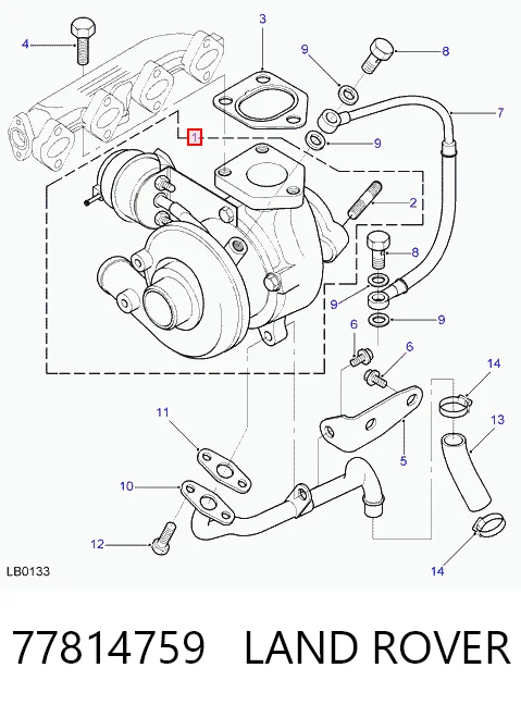 Турбіна TBM0104 Magneti Marelli