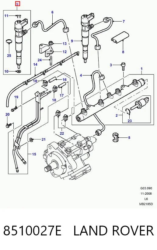 Купити 445110130 Bosch Форсунка дизельна в зборі, розпилювач + тримач