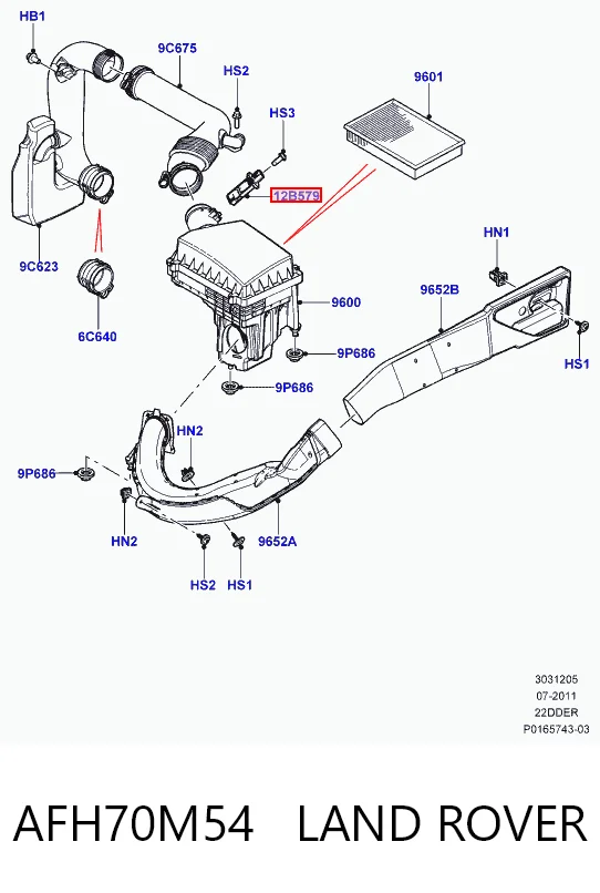 Купити AMMQ19798 Magneti Marelli Повітромір