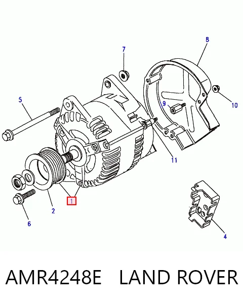  Генератор Land Rover Range Rover 2