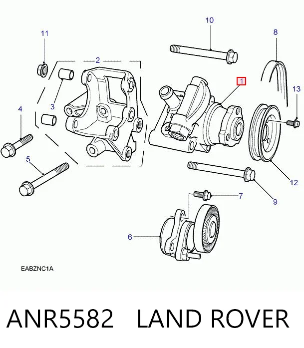 Насос ГУР P1402 Motorherz
