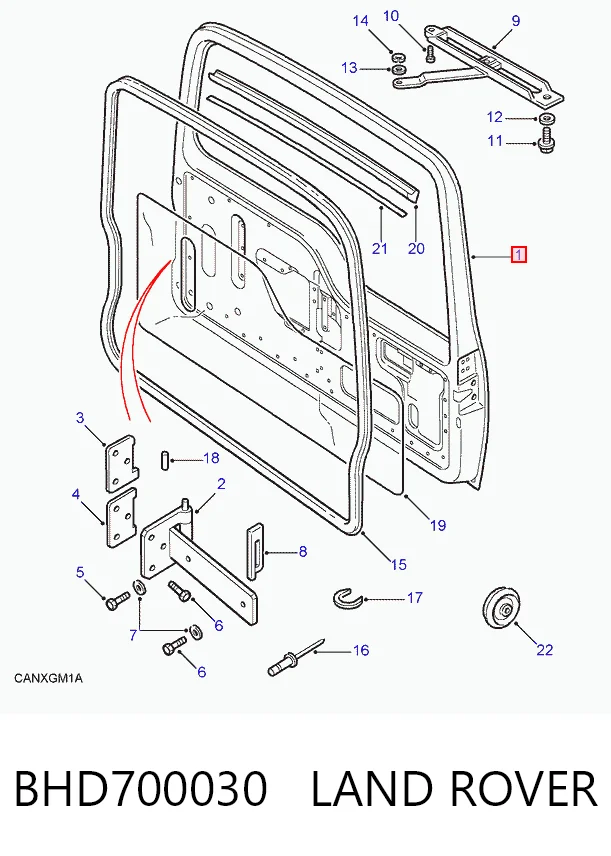 Треті двері на Land Rover Discovery II LJ ,LT