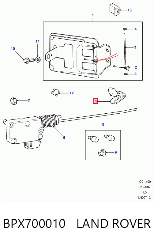 BPX700010 Land Rover 