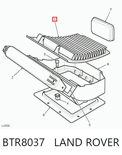 Купити Фільтр салону Land Rover Range Rover II LP, P38A