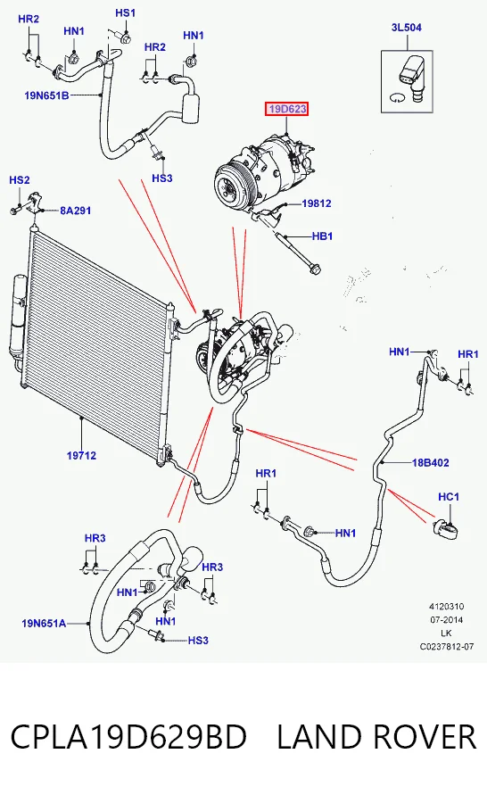 Насос кондиціонера Mahle Original ACP537000S