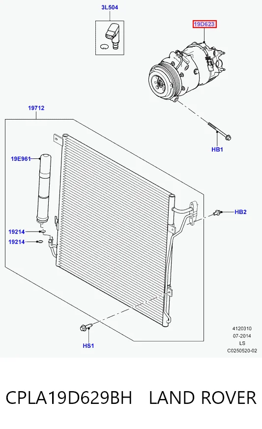 Купити ACP537000S Mahle Original Компресор кліматичної установки