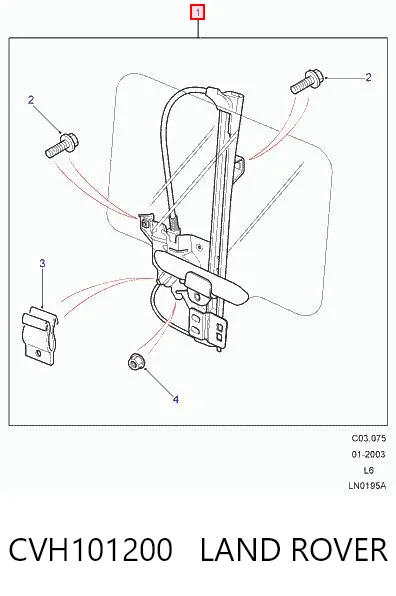 ACQ0389 Magneti Marelli Склопідйомник задніх правих дверей