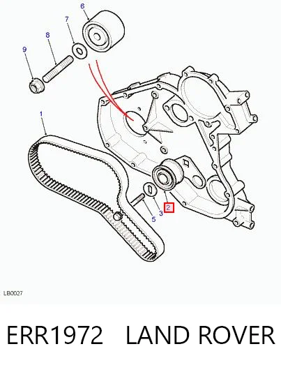 Купити LHP100860 Allmakes Натяжний ролик