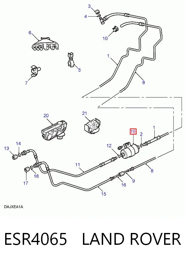ESR4065 Land Rover Фільтр палива
