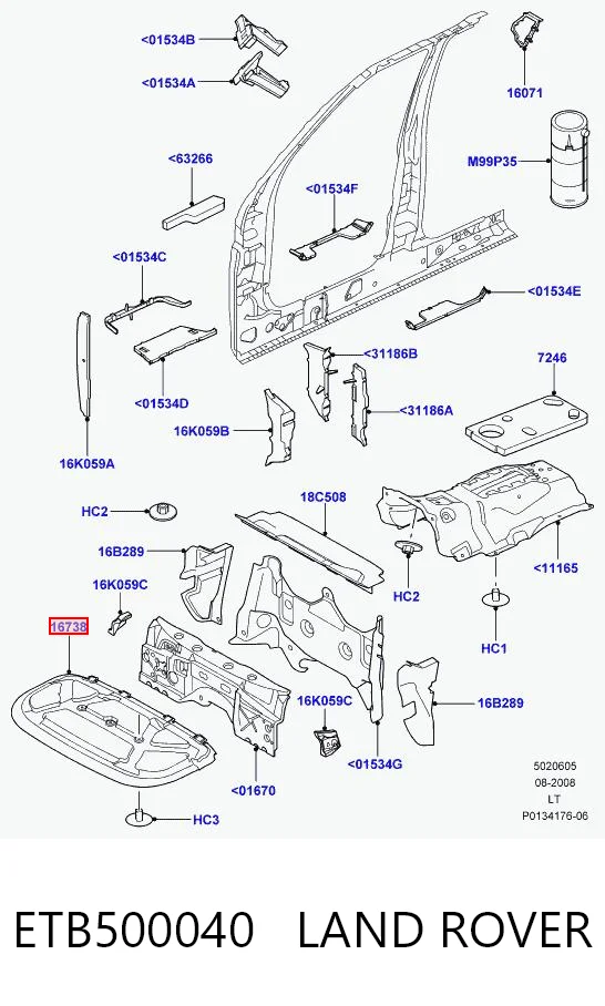 Утеплювач капота на Land Rover Range Rover SPORT I L320