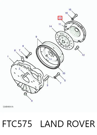 Пелюстковий кошик зчеплення Ford 1490375 ціна, від 116.77 USD