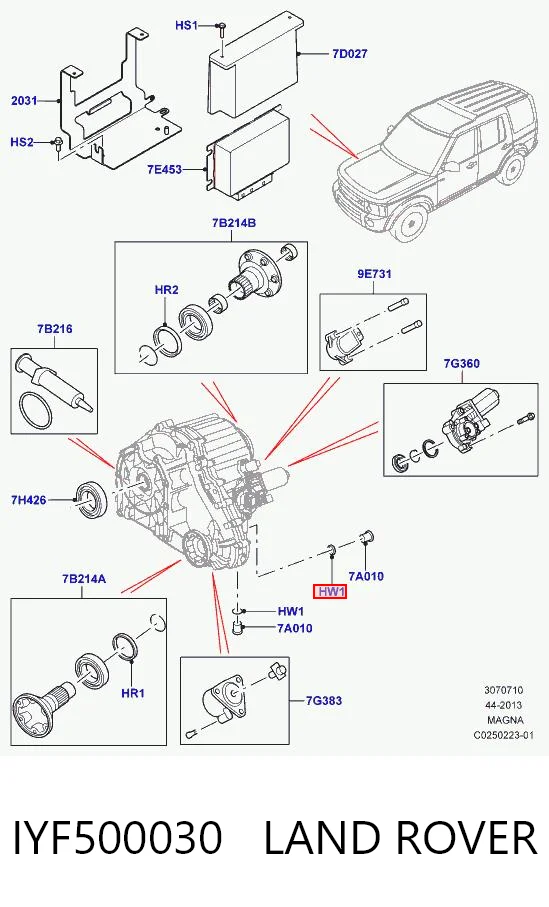 Кріплення переднього бампера Jaguar C2C6610 ціна, від 1.56 USD