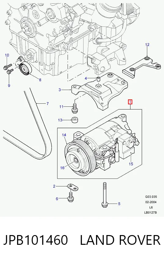 Компресор кондиціонера 4310KS1 Polcar