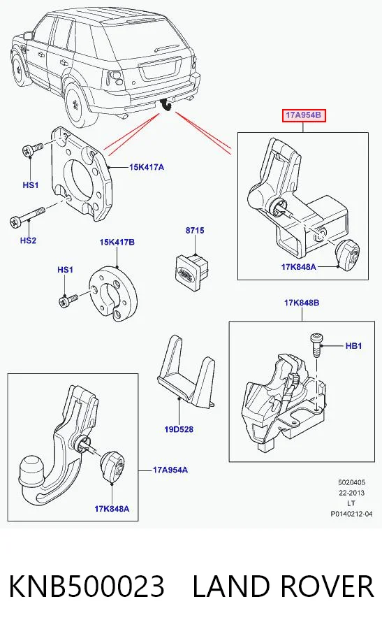 KNB500023 Land Rover 