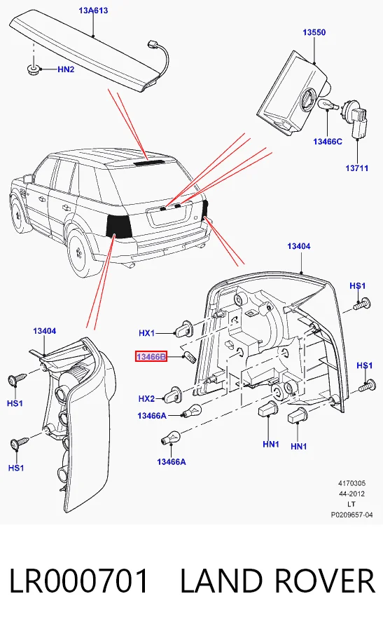 Лампи Porsche N0177252 ціна, від 0.52 USD