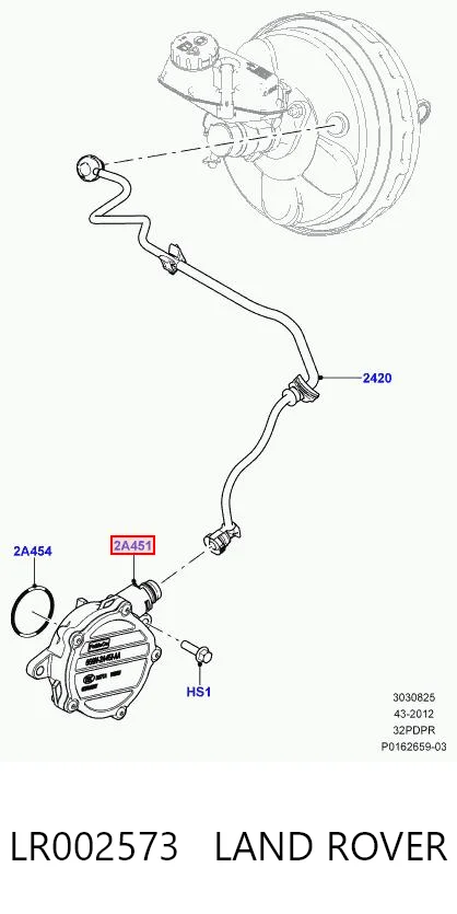  Вакуумний насос Volvo XC70 2