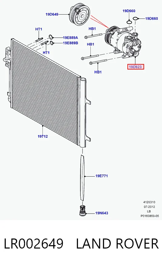 Компресор кондиціонера 3219KS4 Polcar