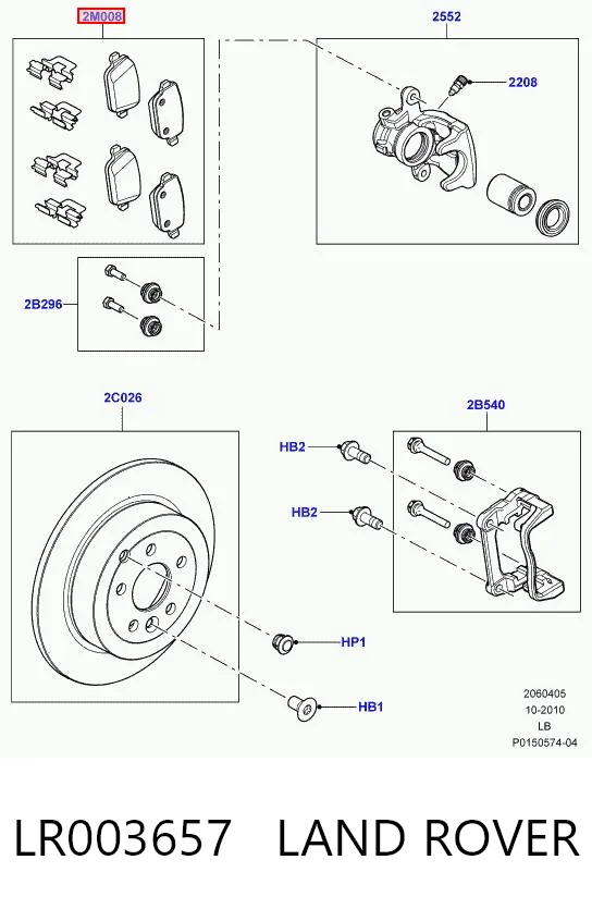 LR003657 Land Rover