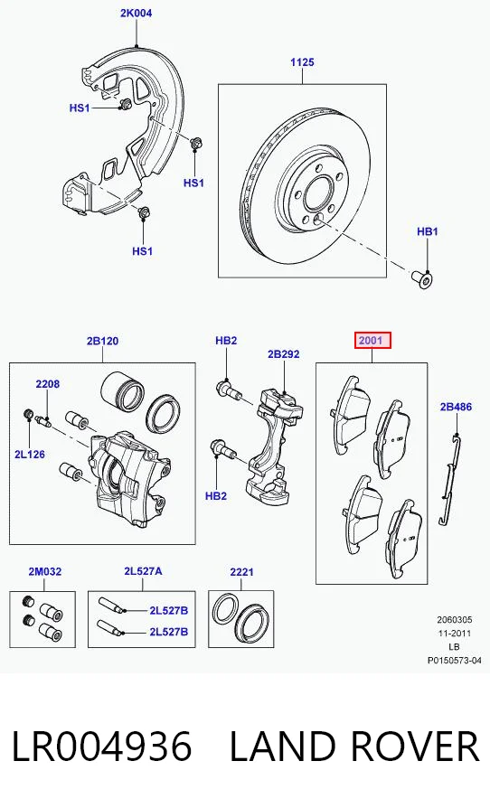 LR004936 Land Rover