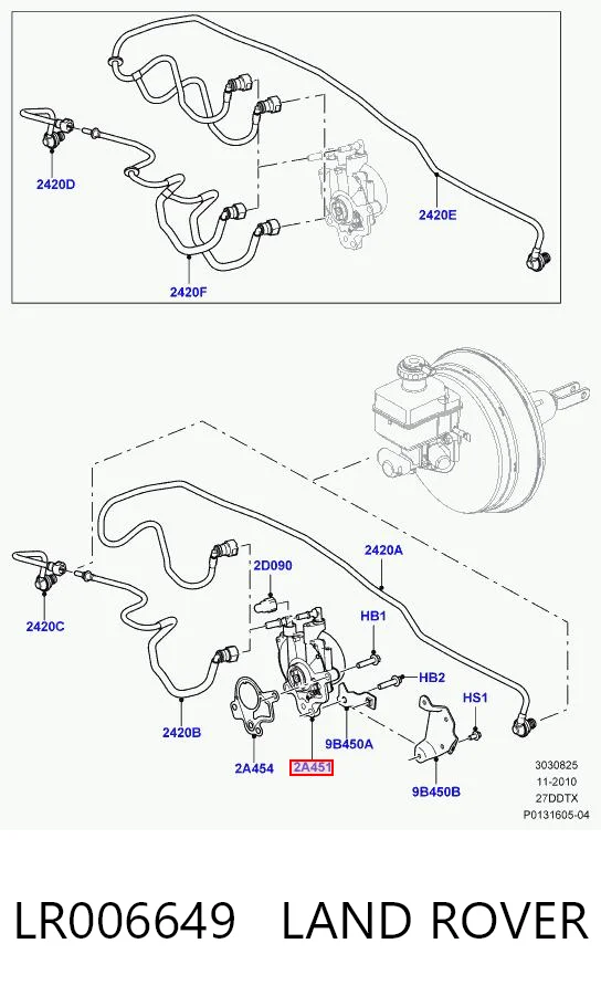 Купити 4R8Q2A451AF Ford Вакуумний насос