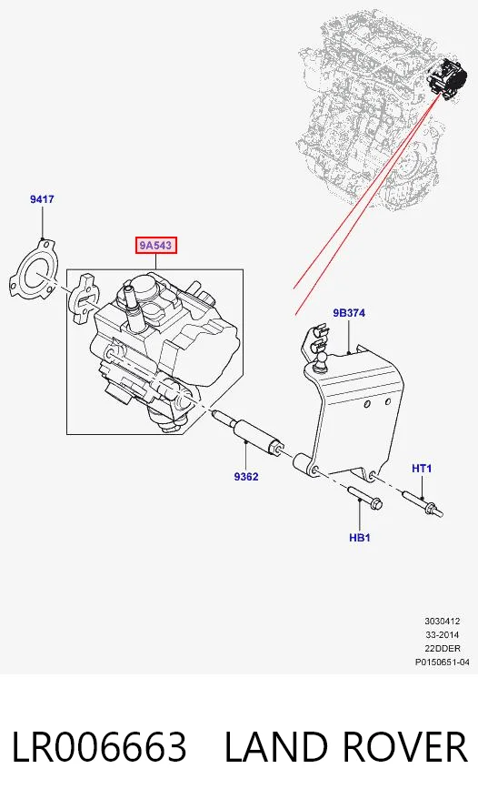 Паливний насос високого тиску 986437034 Bosch