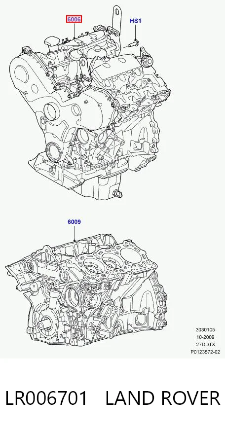Купити Двигун Land Rover Discovery III LR3