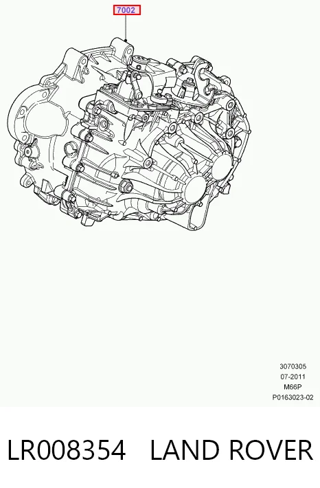 МКП в зборі Land Rover Freelander II позашляховик (L359) (2006 - 2014) ціна, від 558.70 USD