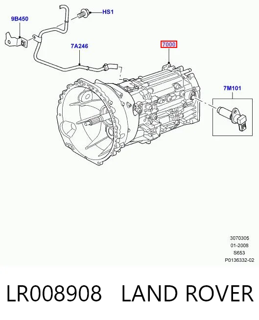 МКПП на Land Rover Discovery III LR3