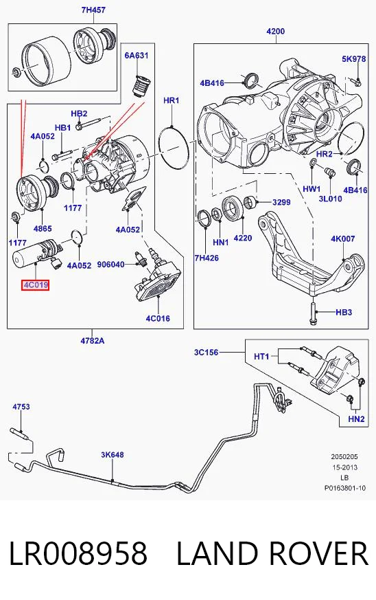 Купити LR075763G Britpart Насос муфти Haldex