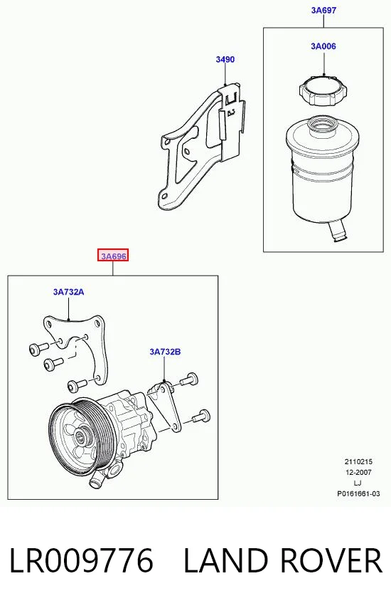 Купити LAU554287 Lauber Насос гідравліки