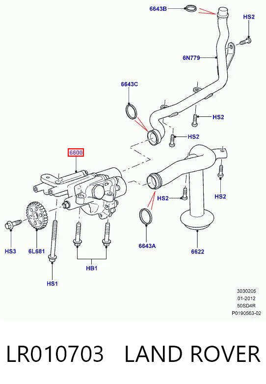 LR010703 Land Rover 