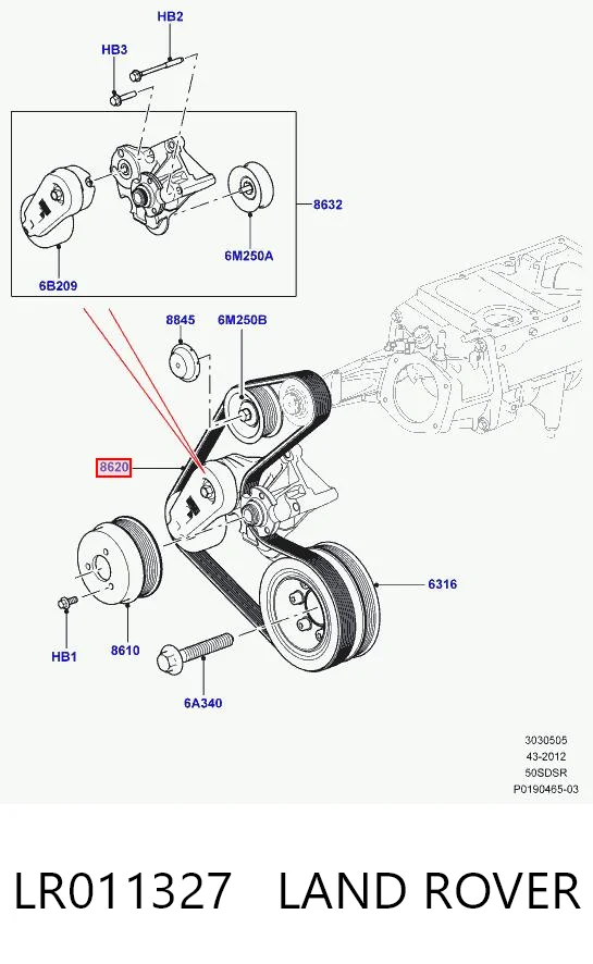 Клиновий ремінь Plrsolutions PLR5172311 ціна, від 55.61 USD