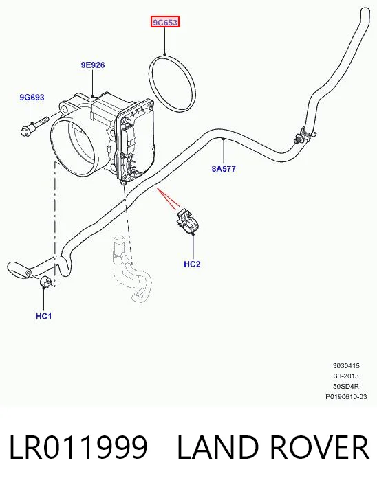 LR011999 Land Rover 