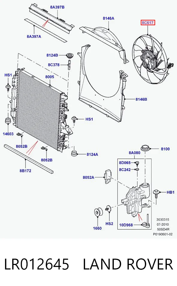 Вентилятор охолодження Polcar SV8005S