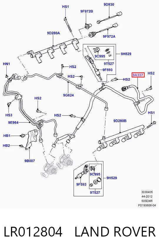 LR012804 Land Rover 