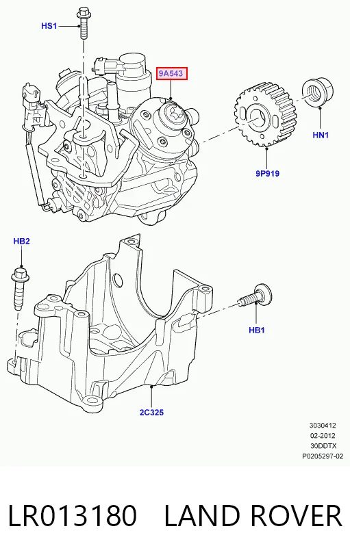 Купити 0986437432 Bosch Насос паливний високого тиску (ПНВТ) - DIESEL