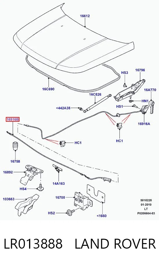 LR013888 Land Rover 