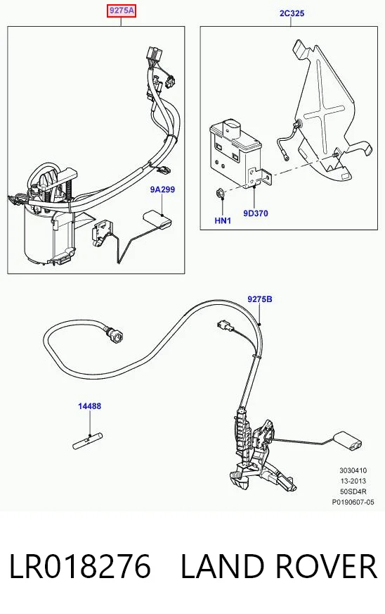 Модуль бензонасоса Land Rover Range Rover III позашляховик (L322) (2010 - 2012) ціна, від 236.88 USD