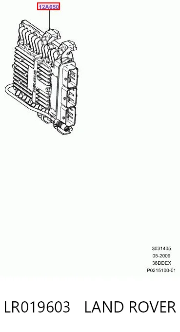 AH4Q12A650SAD Land Rover 