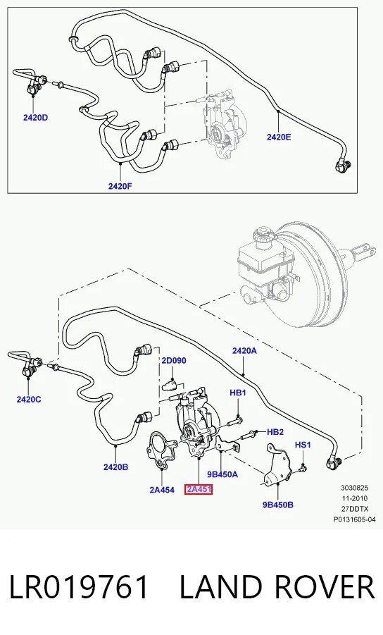 Насос вакуумний Ford 4R8Q2A451AF