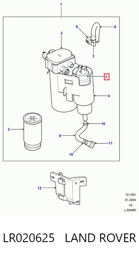 Паливний насос магістральний Polcar E010069 ціна, від 44.33 USD