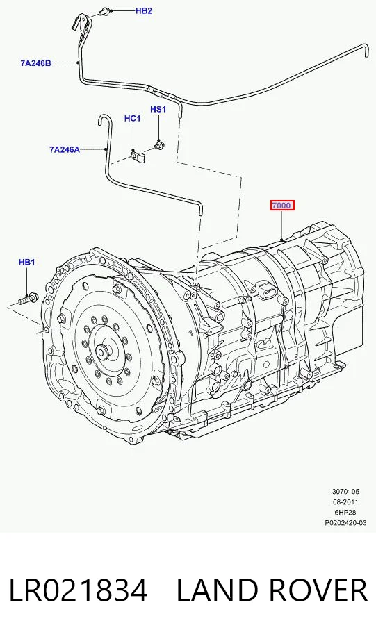 Купити АКПП Land Rover Range Rover SPORT I L320