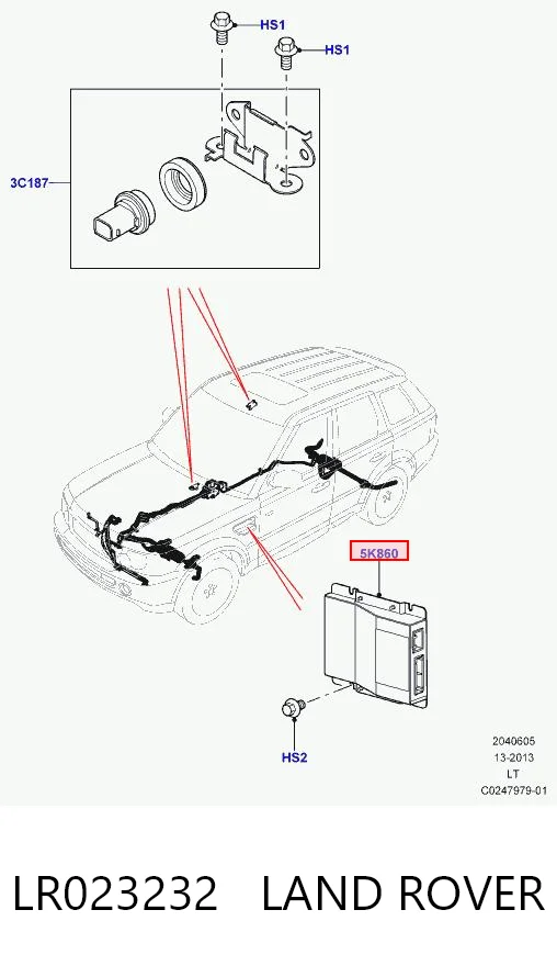 AH325A482AE Land Rover 