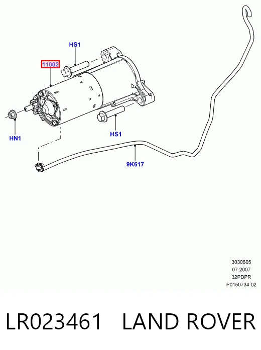 Стартер Britpart LR029180G ціна, від 106.37 USD